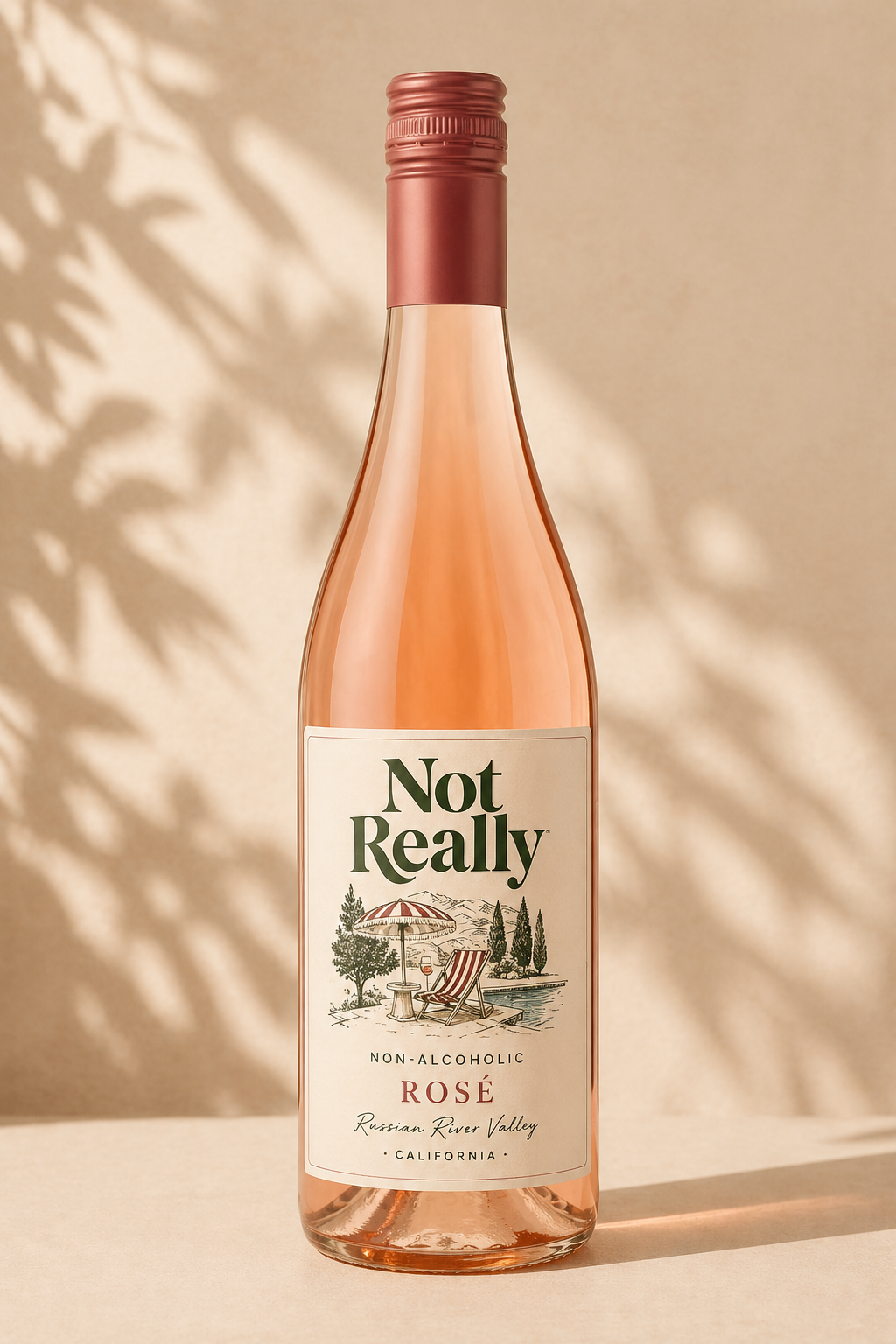 Not Really Rosé bottle